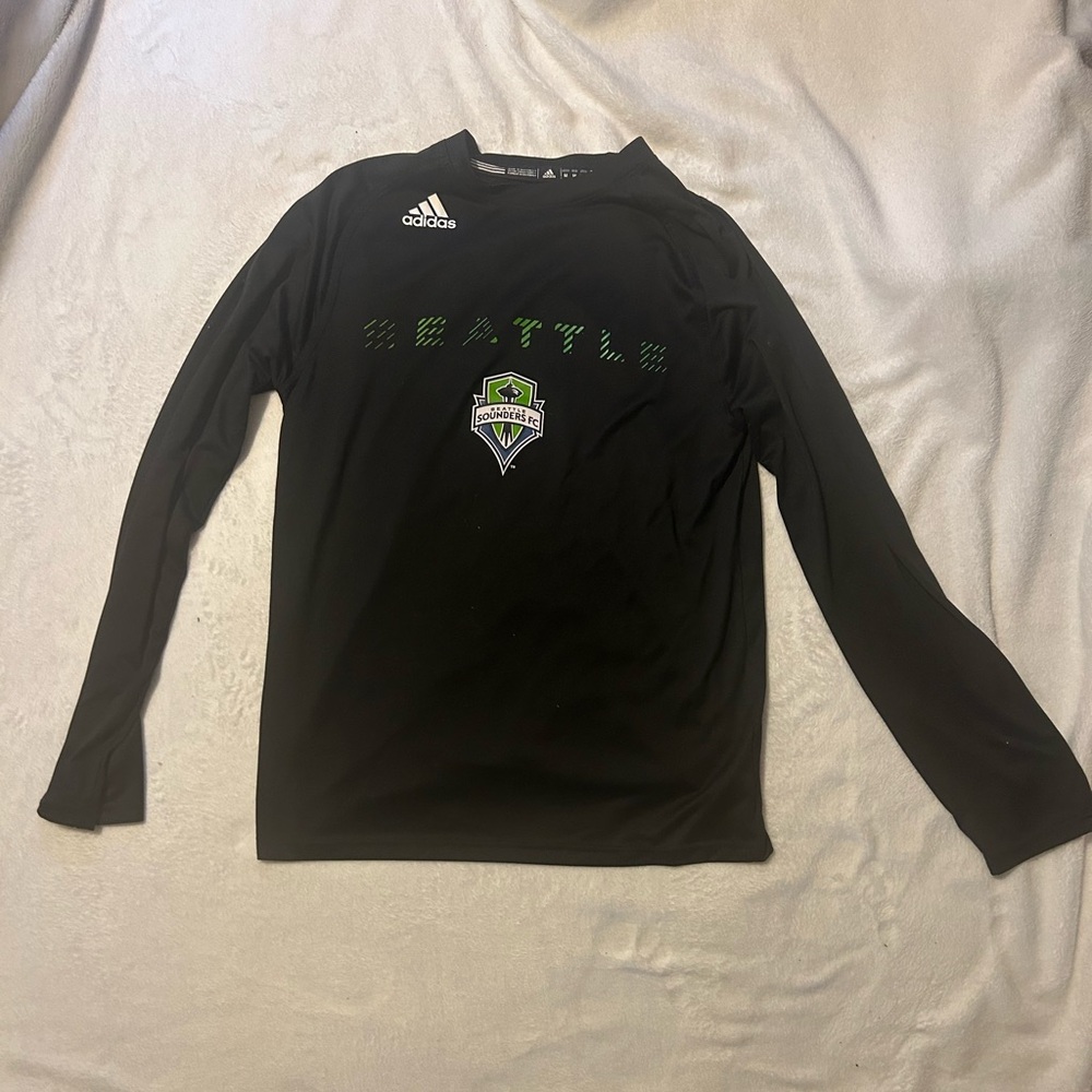 Seattle Sounders Black Long sleeve